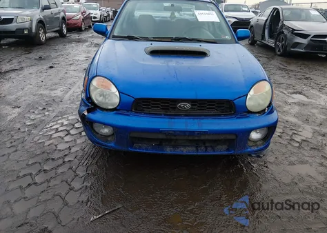2002 Subaru Impreza Wrx z USA, uszkodzony, nr VIN JF1GD29682G521344